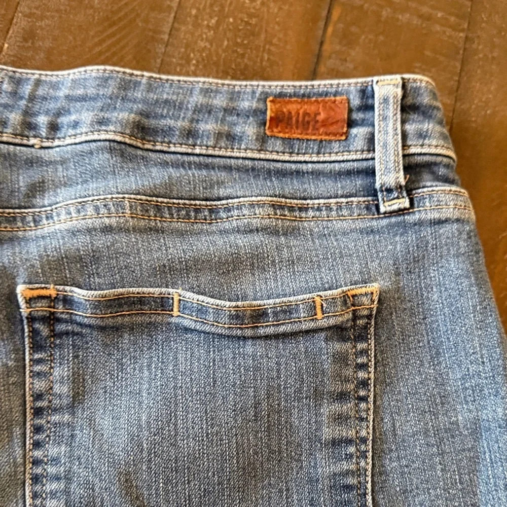 PAIGE Jimmy Jimmy Short Denim Blue Jean Shorts